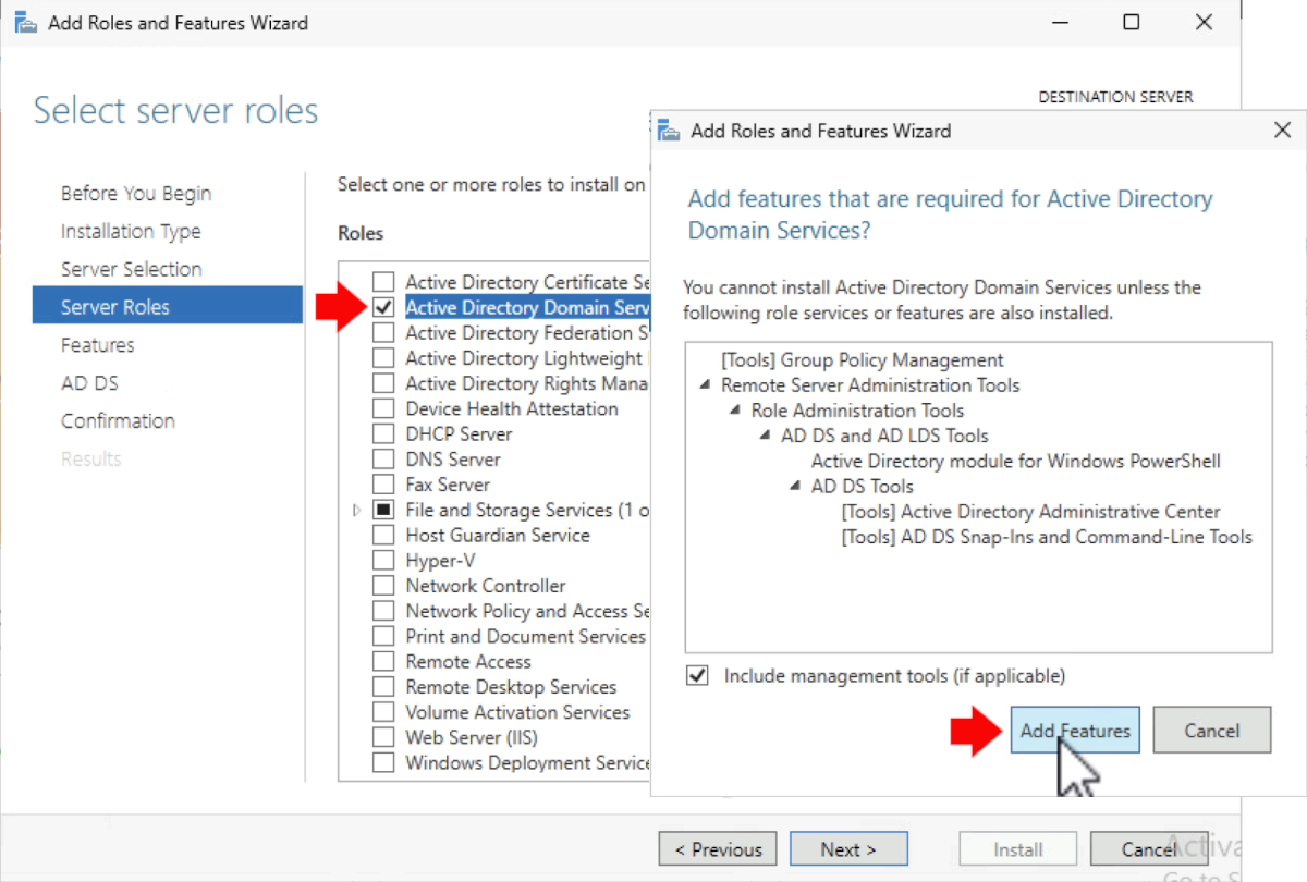 Installing Active Directory Domain Services
